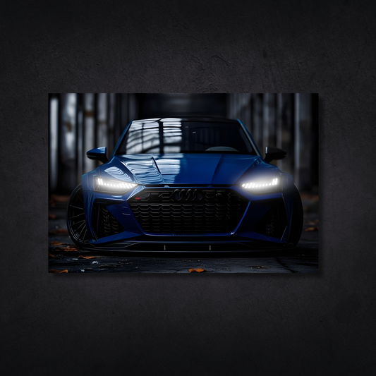 RevLane™ NEON Audi RS6 Poster