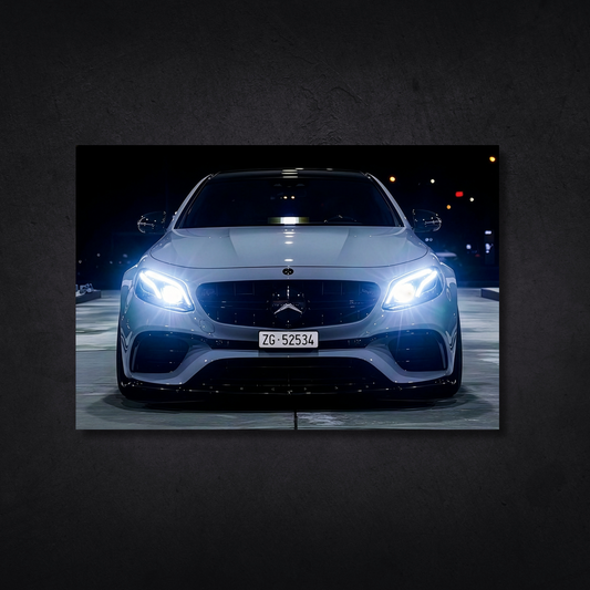 RevLane™ NEON Mercedes E63 AMG Poster