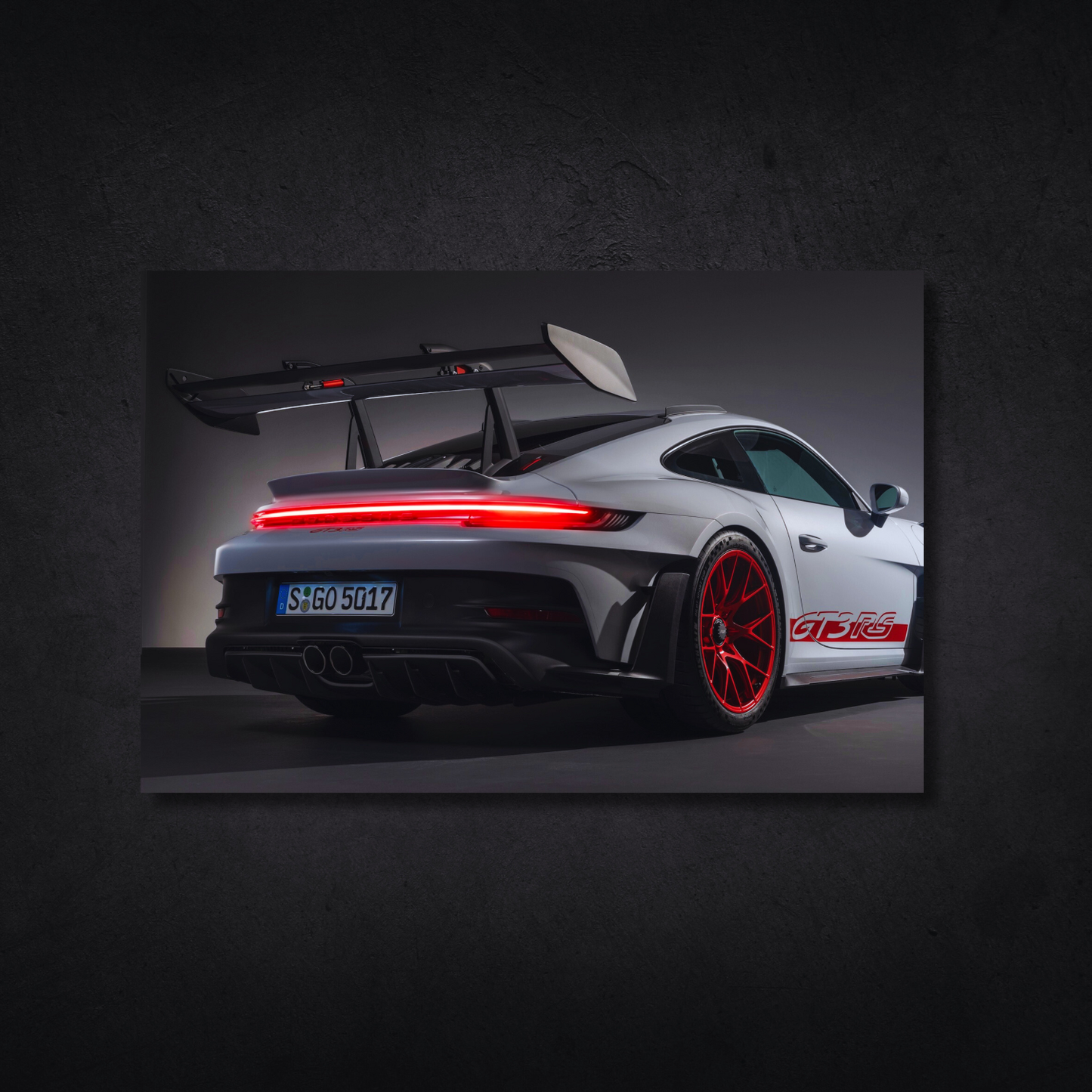 RevLane™ NEON Porsche GT3 RS Poster