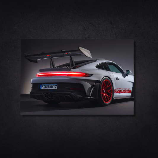 RevLane™ NEON Porsche GT3 RS Poster