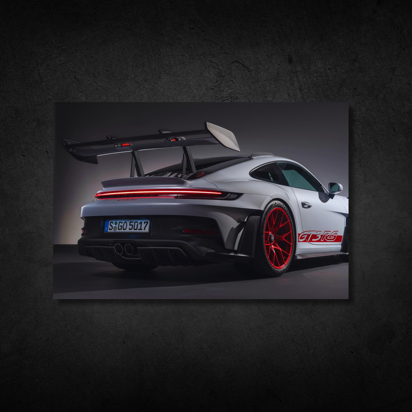 RevLane™ NEON Porsche GT3 RS Poster