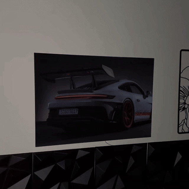 RevLane™ NEON Porsche GT3 RS Poster